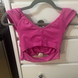 Free people movement breath deeper crop top